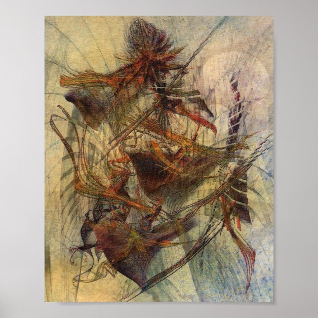 Don Quixote - Rechteckiges Art Poster (Vorne)