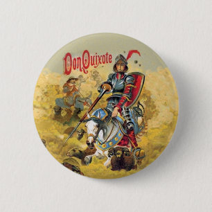 Don Quixte Button