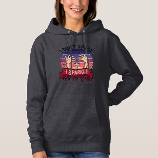 Don Spook Sparkle Zombie Hände Halloween Blut_1 Hoodie