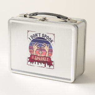 Don Spook Sparkle Zombie Hände Halloween Blut_1 Metall Brotdose