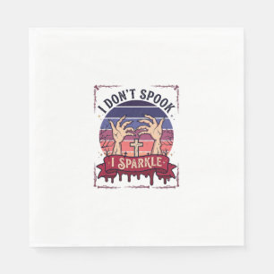 Don Spook Sparkle Zombie Hände Halloween Blut_1 Serviette