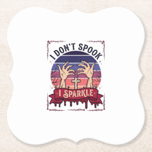 Don Spook Sparkle Zombie Hände Halloween Blut_1 Untersetzer