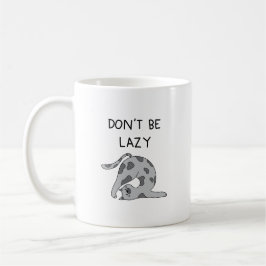 Don’t Be Lazy Yoga Cat Kaffeetasse