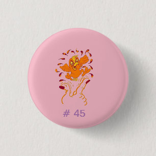 Don, t geben IHM den Finger, umdrehen # 45 der Button