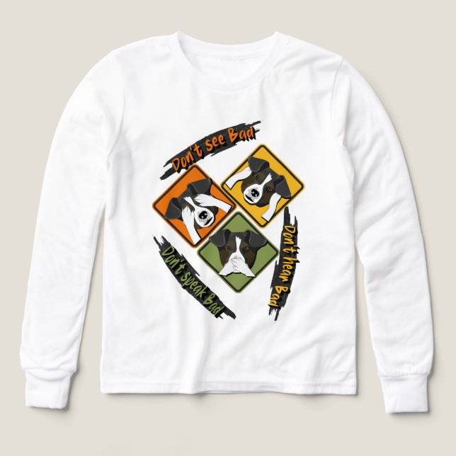 Don’t See Bad, Don’t Hear Bad, Don’t Speak Bad (Design Vorderseite)