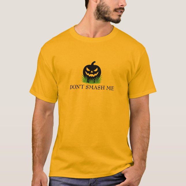 Don’t Smash Me Pumpkin Gadsden Flag Parody T-Shirt (Vorderseite)