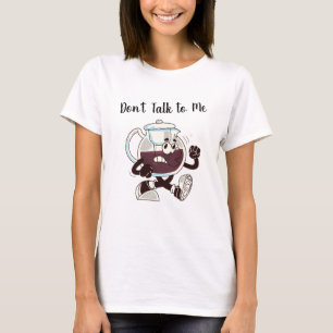 „Don’t Talk to Me“-Grafik-T-Shirt – Minimale Aussa T-Shirt