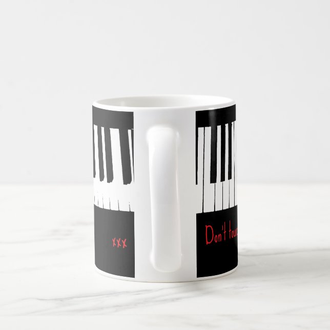 Don’t touch – piano keys design kaffeetasse (Henkel)