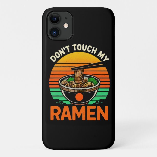Don t Touch Ramen Lover Case-Mate iPhone Hülle (Rückseite)