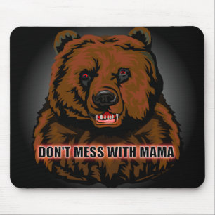 DON-" t-VERWIRRUNG MIT MUTTER - Mausunterlage Mousepad