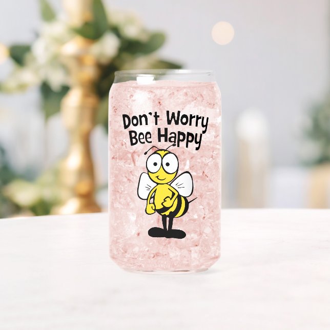 Don’t Worry Bee Happy Dosenglas (Insitu (Hochzeit))