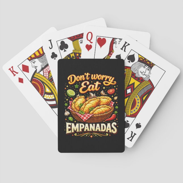 Don’t Worry, Eat Empanadas Spielkarten (Rückseite)