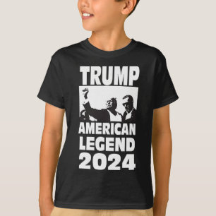 Don Trump 2024 - Bulletproof Never ergeben Legend T-Shirt