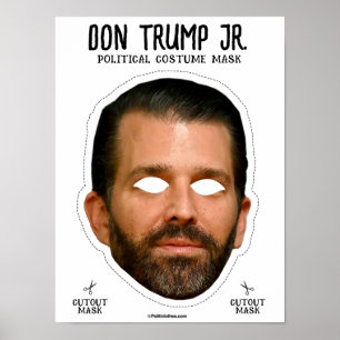 Don Trump Jr. Kostüm-Maske Poster