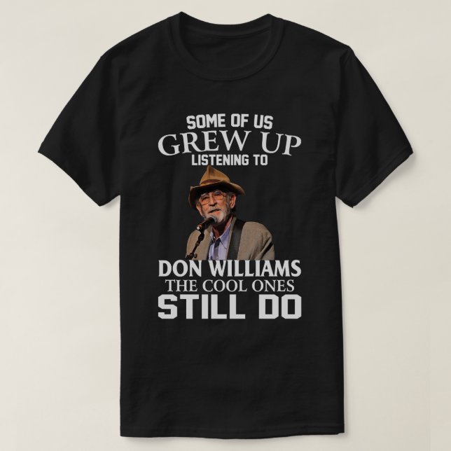 Don Williams Country Artist würdigt Hit B T-Shirt (Design vorne)