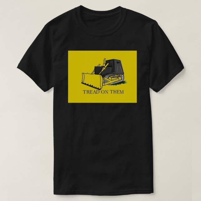Don&x27;t Tread on Killdozer Sticker.png T-Shirt (Design vorne)