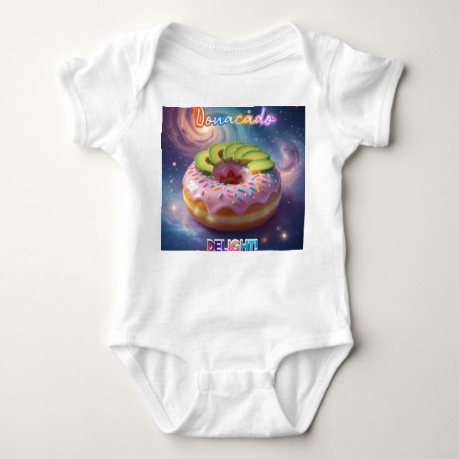Donacado Delight! Baby Bodysuit | Onepiece Baby Strampler (Vorderseite)
