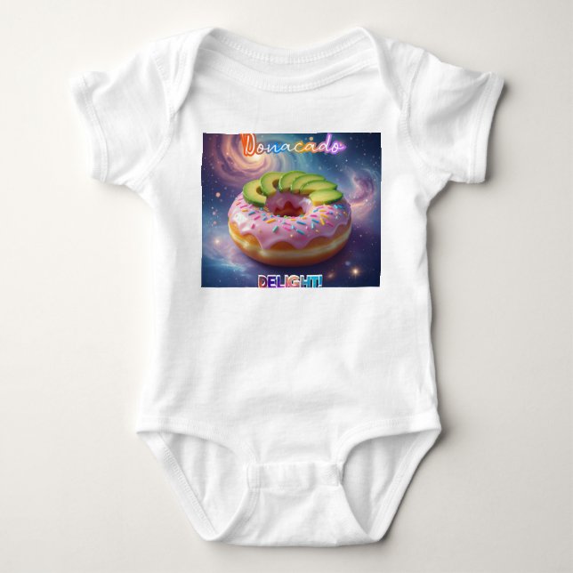 Donacado Delight! Baby Bodysuit | Onepiece Strampler (Vorderseite)