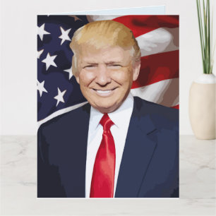 DONAD TRUMP TREMENDOUS GROSSE GEBURTSTAGSKARTEN KARTE