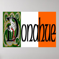 Donahue Celtic Dragon Print