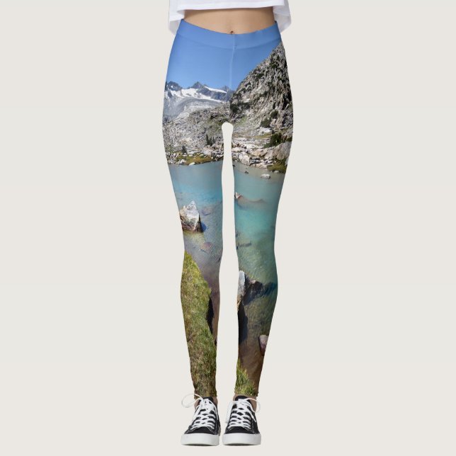 Donahue Pass Lake - Yosemite Leggings (Vorderseite)