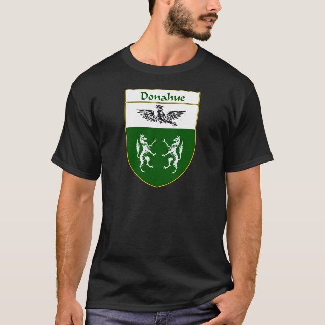 Donahue Wappen/Familienwappen T-Shirt (Vorderseite)