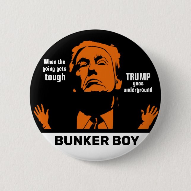 Donald Bunker Boy Trump Button (Vorderseite)