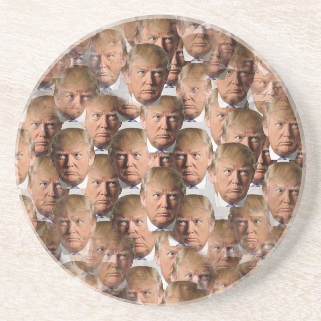 donald drumpf getränkeuntersetzer (Vorne)