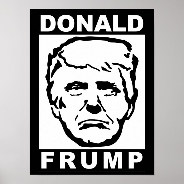 Donald Frump Poster (Vorne)