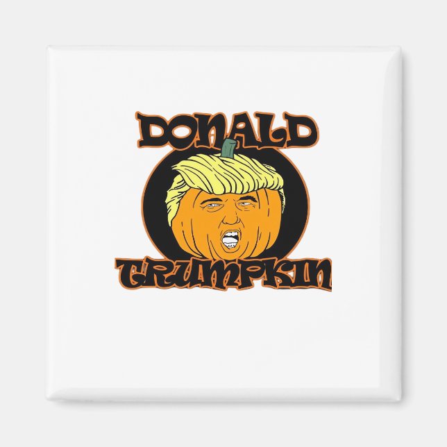 Donald Halloween Costume Trumpkin Magnet (Vorne)