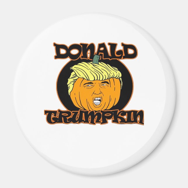 Donald Halloween Costume Trumpkin Magnet (Vorne)