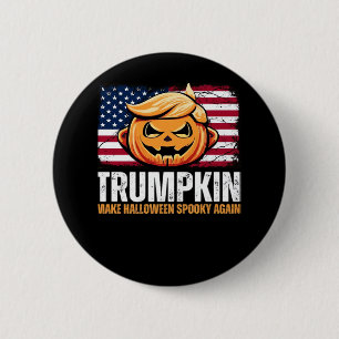 Donald Halloween - Trumpkin macht Halloween Spooky Button