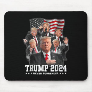 Donald J Trump 2024 Nie übergeben 1 Mousepad