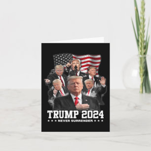 Donald J Trump 2024 nie übergeben Karte