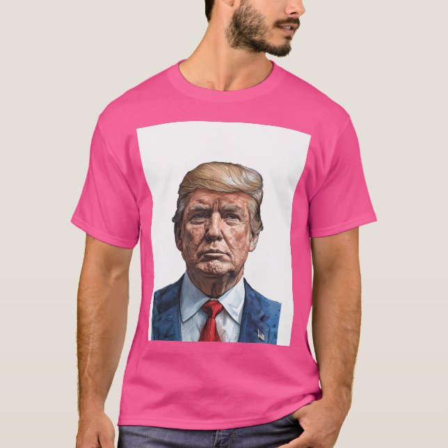 Donald J. Trump Graphic T-Shirt (Vorderseite)