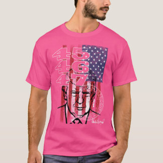Donald J Trump Präsident 45 46 47 T-Shirt