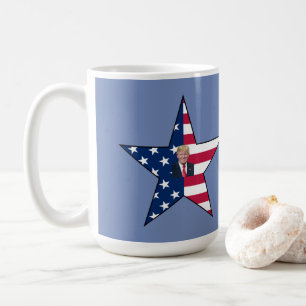 Donald J. Trump ~ Präsident ~ US-Flagge ~ Stern ~ Kaffeetasse