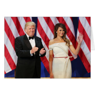 Donald & Melania Trump bei der Amtseinführung