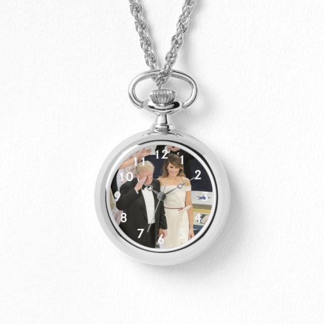 Donald & Melania Trump im Liberty Ball Armbanduhr (Vorderseite)