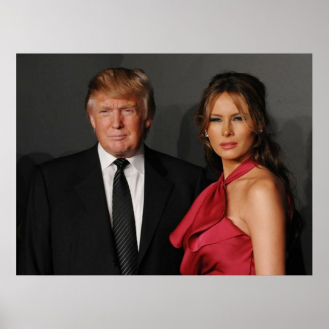 DONALD & MELANIA TRUMP POSTER (Vorne)