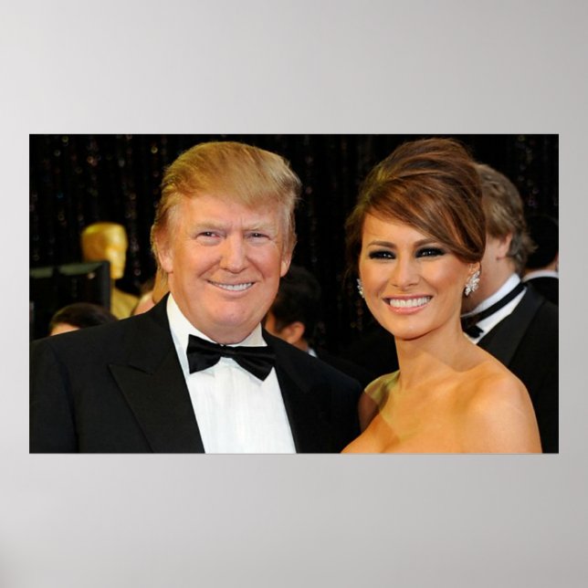 DONALD & MELANIA TRUMP POSTER (Vorne)
