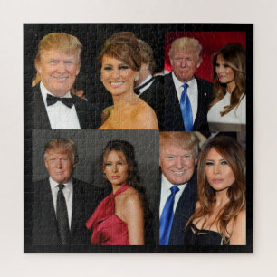 DONALD & MELANIA TRUMP PUZZLE