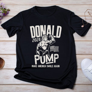 Donald Pump 2024: Amerika wieder zum Schweigen bri T-Shirt