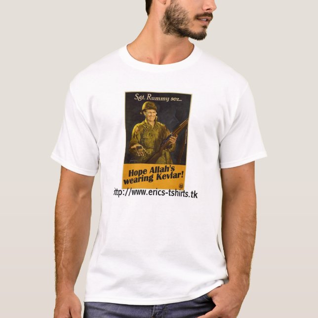 Donald Rumsfeld T-Shirt (Vorderseite)