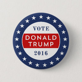 Donald Trump 2016 Button