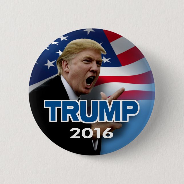 Donald Trump 2016 Button (Vorderseite)