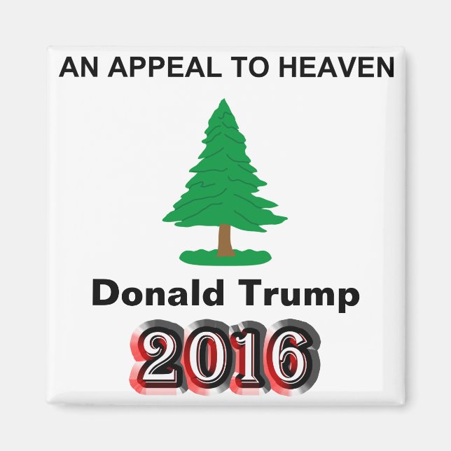 Donald Trump 2016 - Ein Appell an den Himmel Magnet (Vorne)