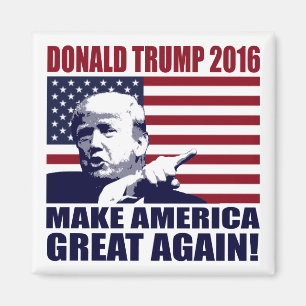 Donald Trump 2016 für Präsidenten Magnet