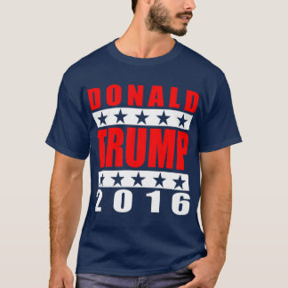 Donald Trump 2016 für Präsidentenmarineblaut-stück T-Shirt
