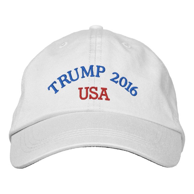 Donald Trump 2016 Hat Bestickte Kappe (Vorderseite)